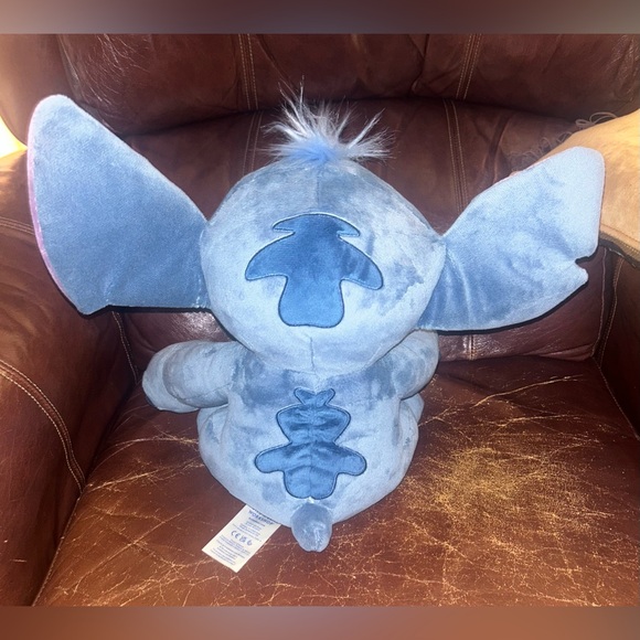 Build-A-Bear Disney Blue and Purple Stitch Plush with voice recording in foot!! - Picture 3 of 7